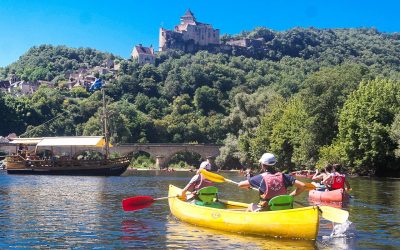 Wie läuft eine Kanufahrt auf der Dordogne ab?